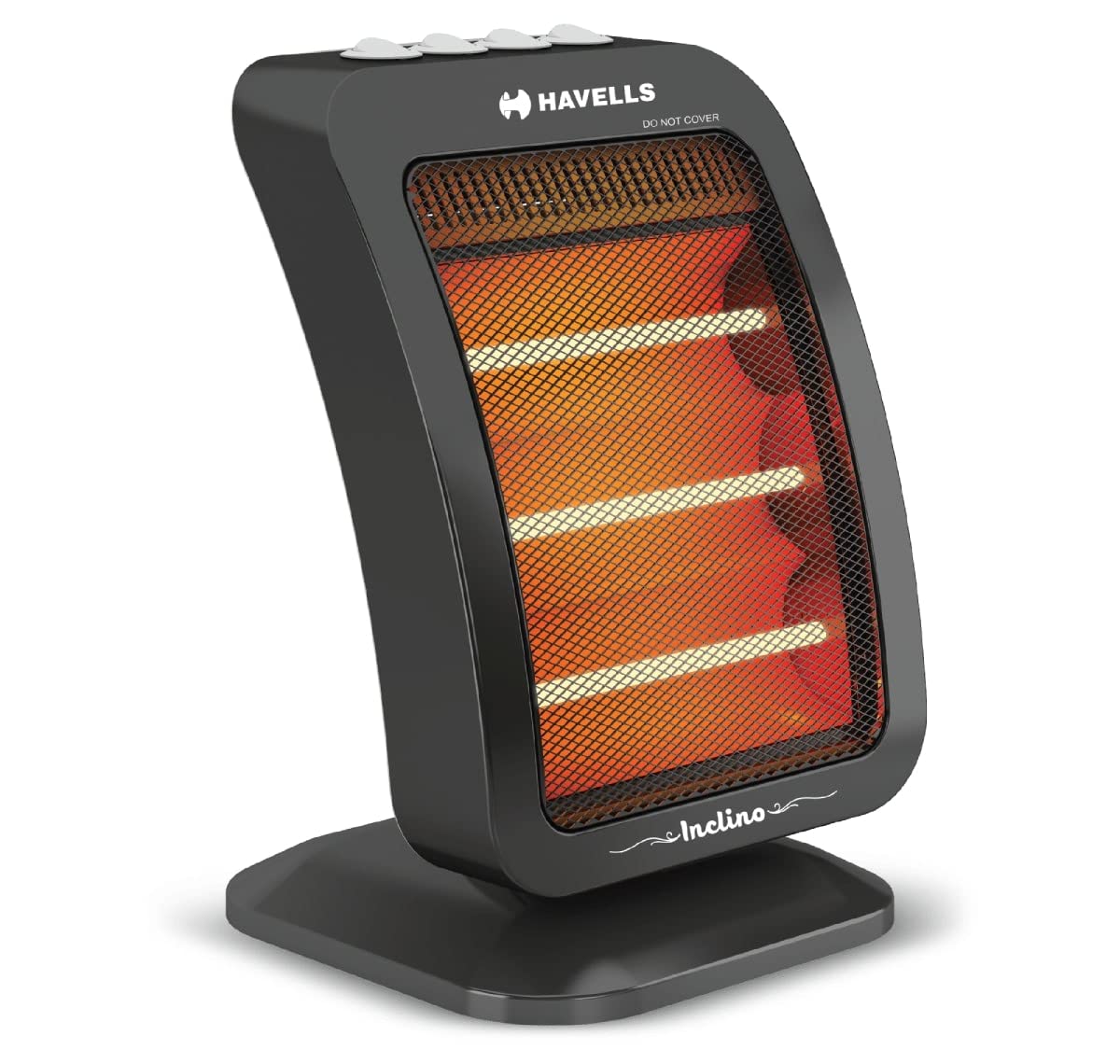 Havells Inclino 1200 Watt 3 Rod Halogen Heater (Black)