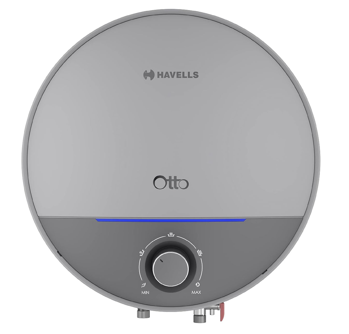 Havells Otto 5 Star 25 Litre Storage Water Heater (Silvery Grey), Wall Mounting