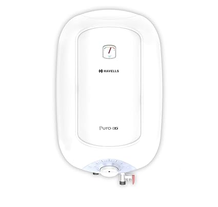 HAVELLS PURO EX 10L STORAGE WATER HEATER WHITE BLUE