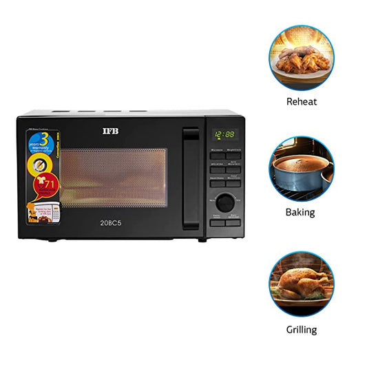 IFB 20 L Convection Microwave Oven  (20BC5, Black)