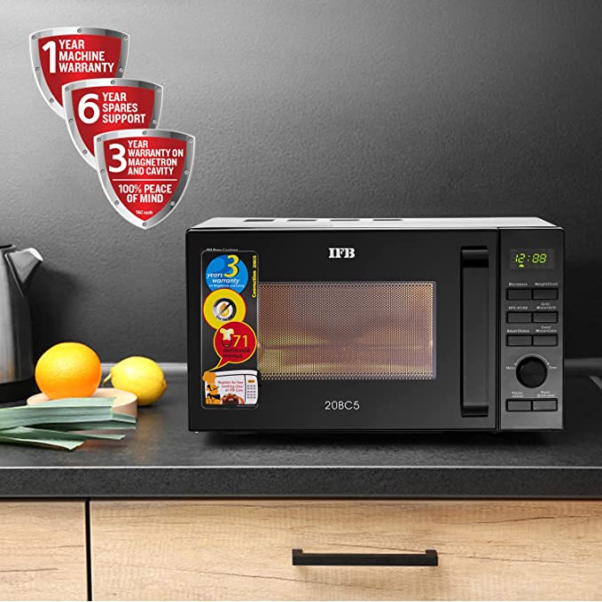 IFB 20 L Convection Microwave Oven  (20BC5, Black)