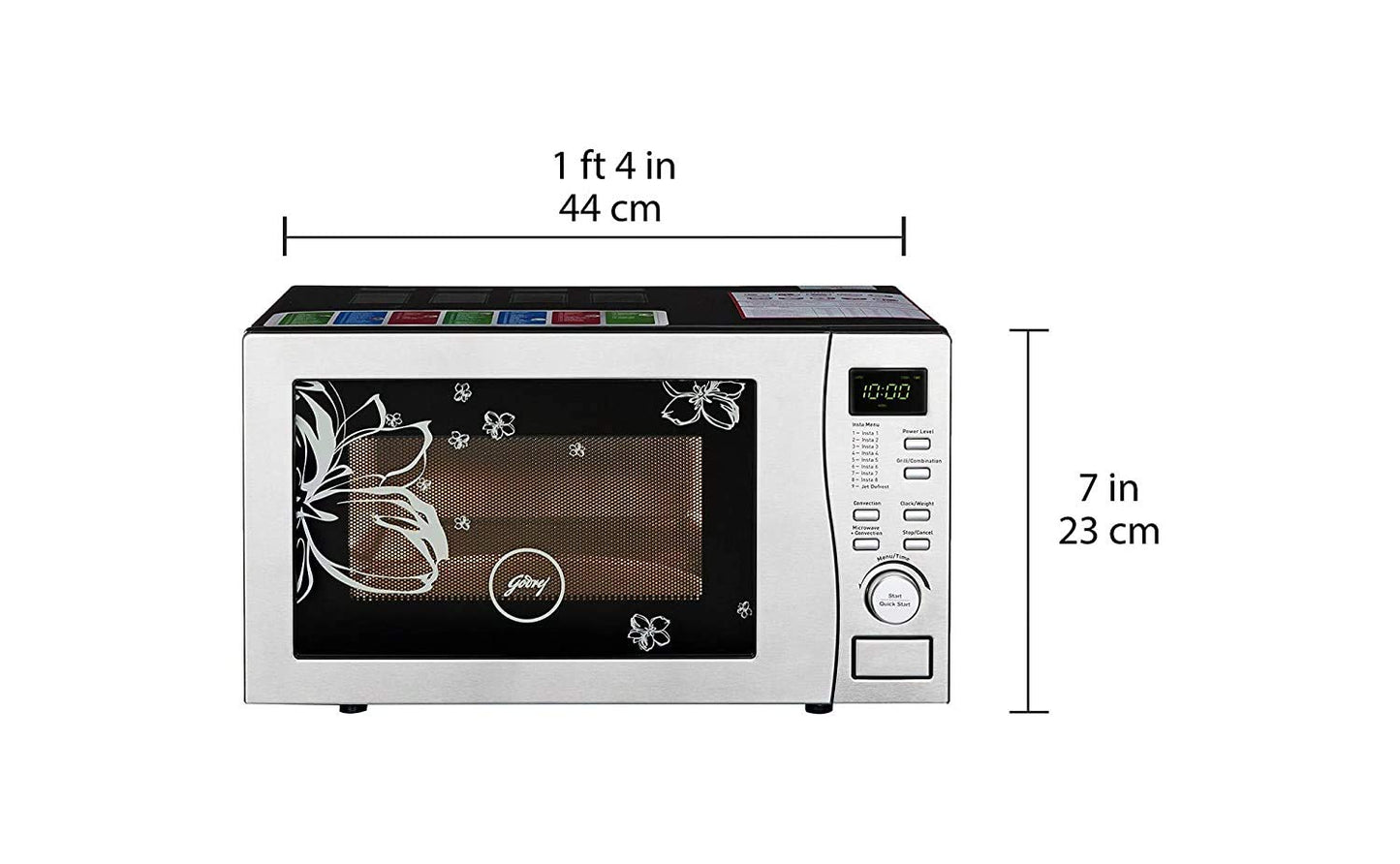 Godrej 19 L Convection Microwave Oven (GMX 519 CP1, White Rose)