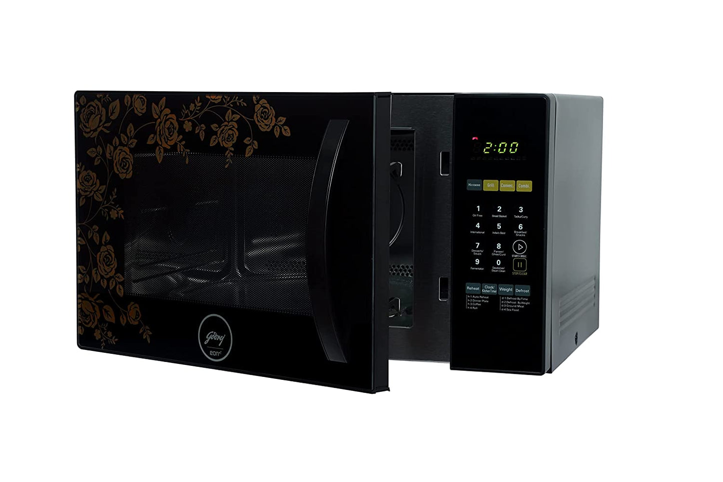 Godrej 28 Litres Convection Microwave Oven (GME 728 CF1 PM, Golden Rose, Dual Grill Technology)