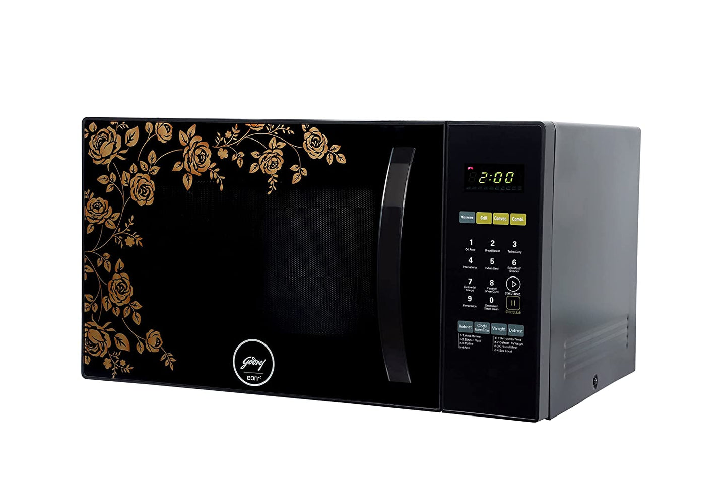 Godrej 28 Litres Convection Microwave Oven (GME 728 CF1 PM, Golden Rose, Dual Grill Technology)