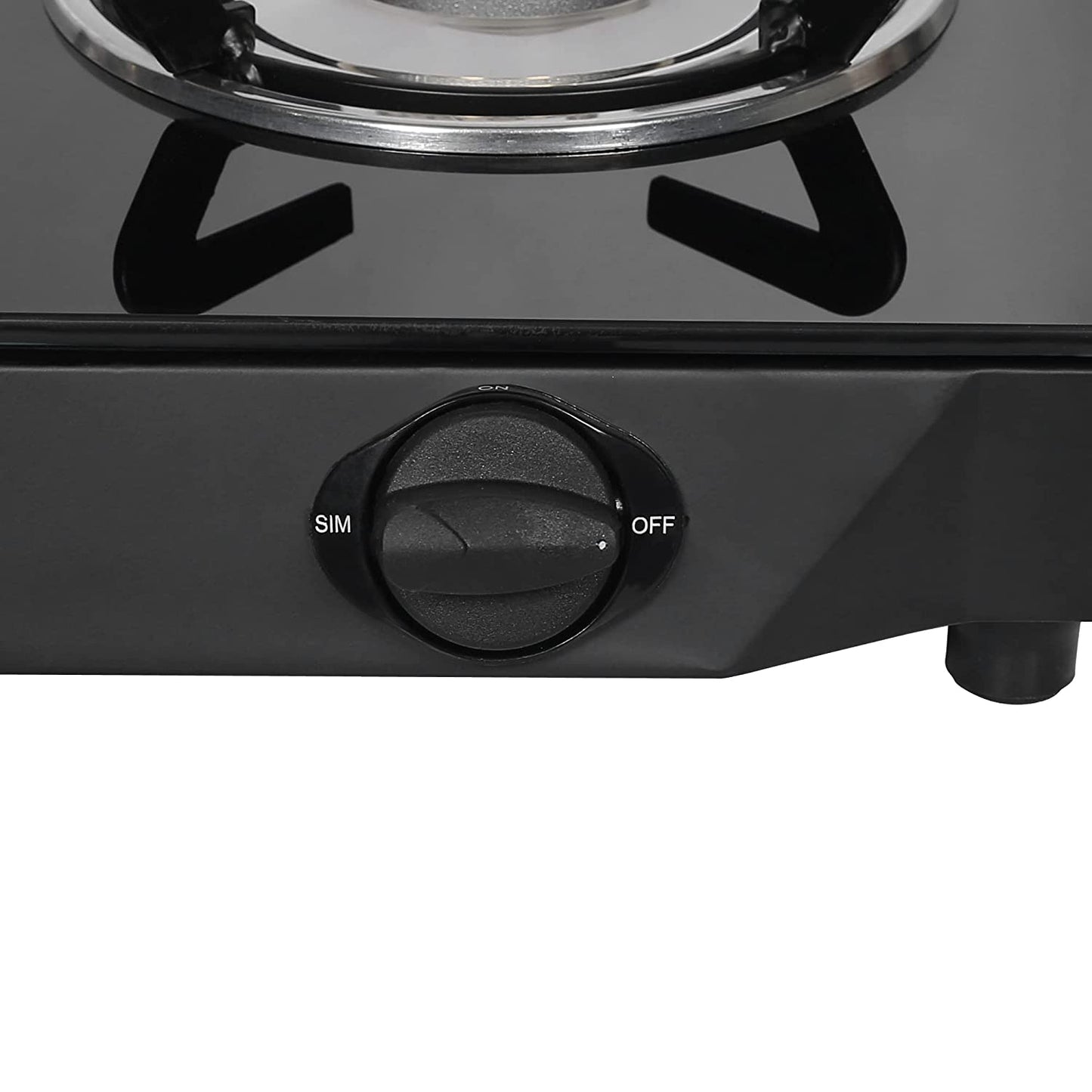 Faber Glass ARROW 2BB BK Manual Ignition 2 Burner Gas Stove (Black)