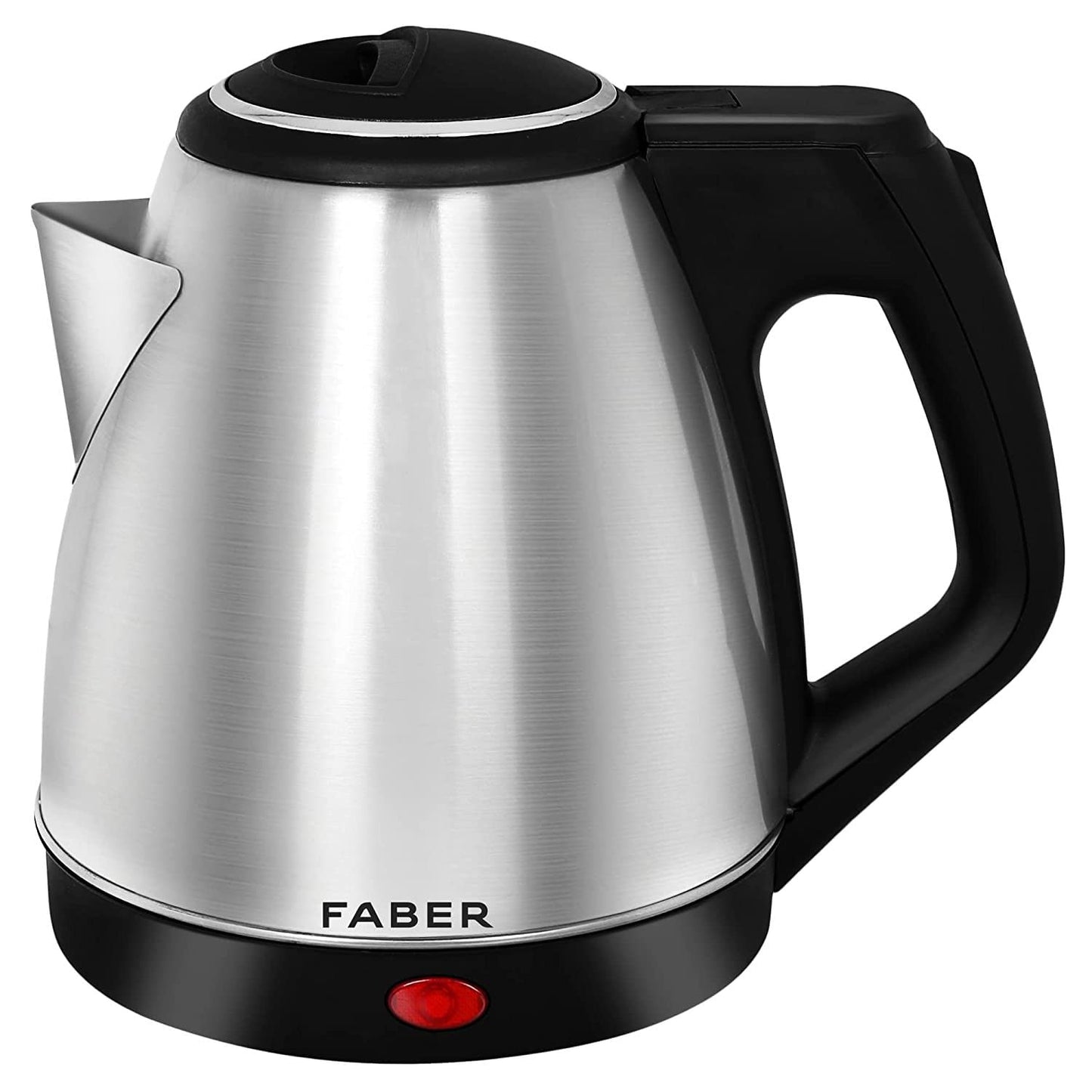 Faber Electric Kettle with Stainless Steel Body, FK 1.5 litres boiler for Water, SS, (FK 1.5L SS)