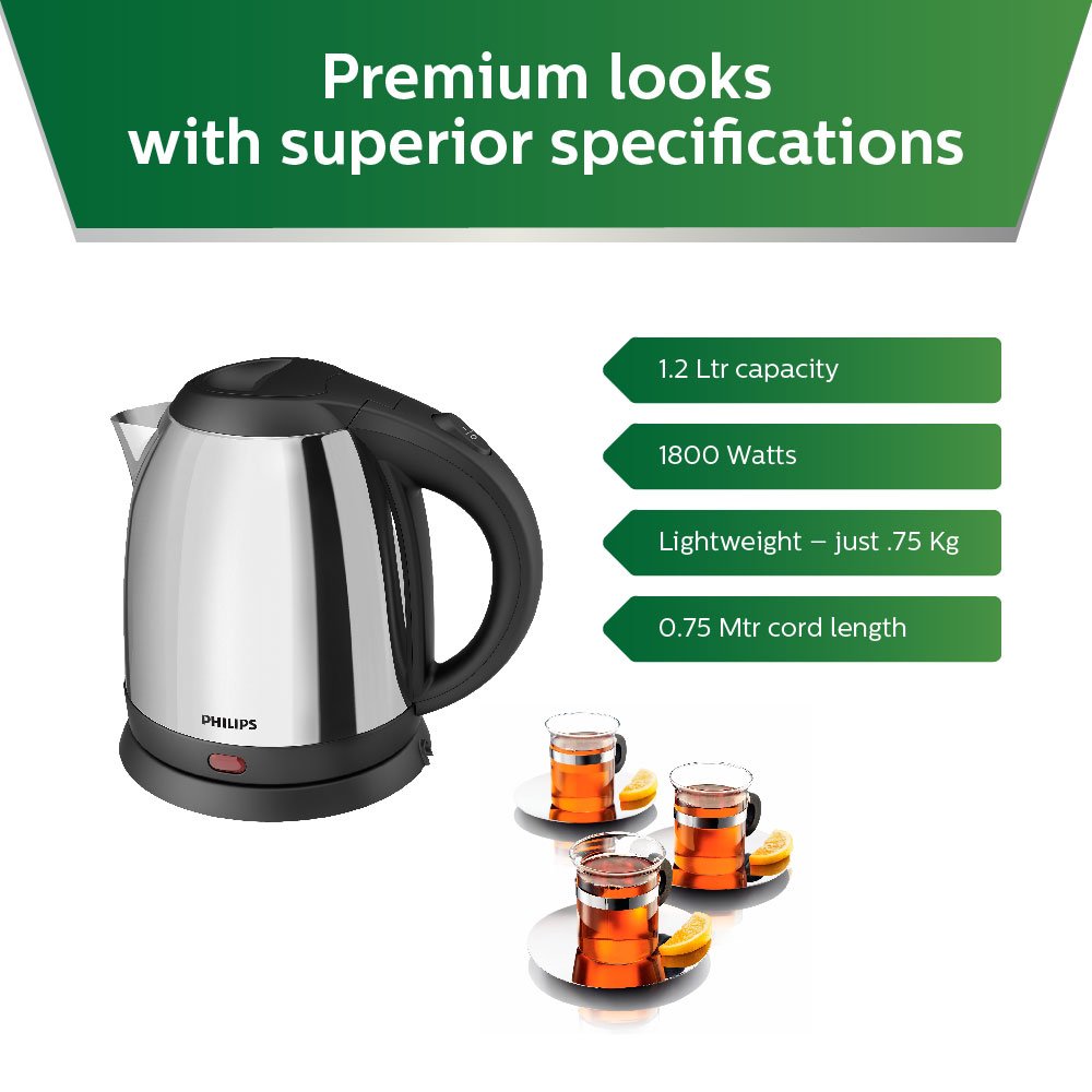 Philips HD9303/02 1.2-Litre Electric Kettle