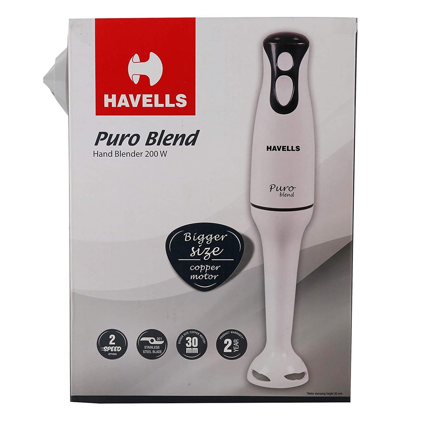 Havells 20-Watts Puro Blend Hand Blender (Multicolor)