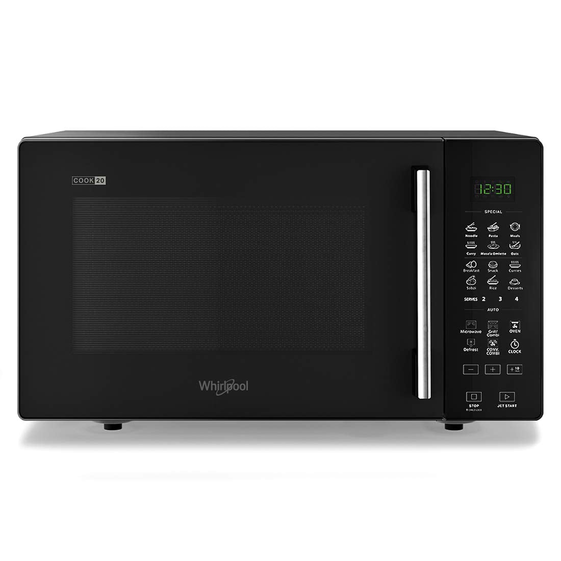 Whirlpool 20 L Convection Microwave Oven (MAGICOOK PRO 22CE BLACK, WHL7JBlack)